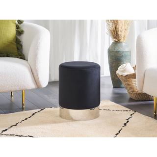 Beliani Pouf en Velluto Glamour BRIGITTE  