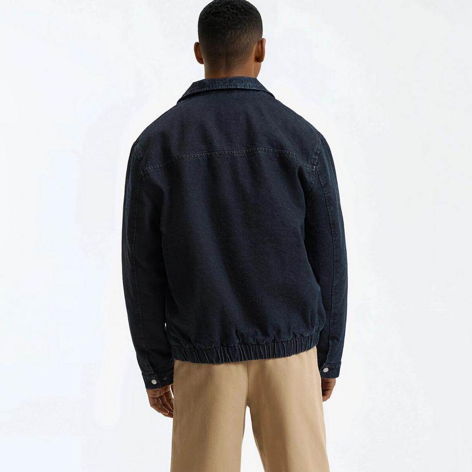 La Redoute Collections  Bomberjacke aus rauem Denim 