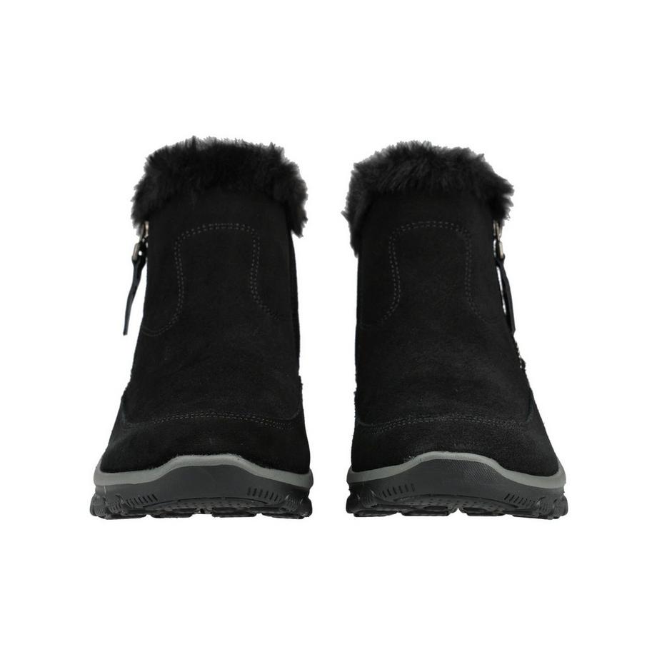 SKECHERS Stiefelette mit Kunstfellbesatz  