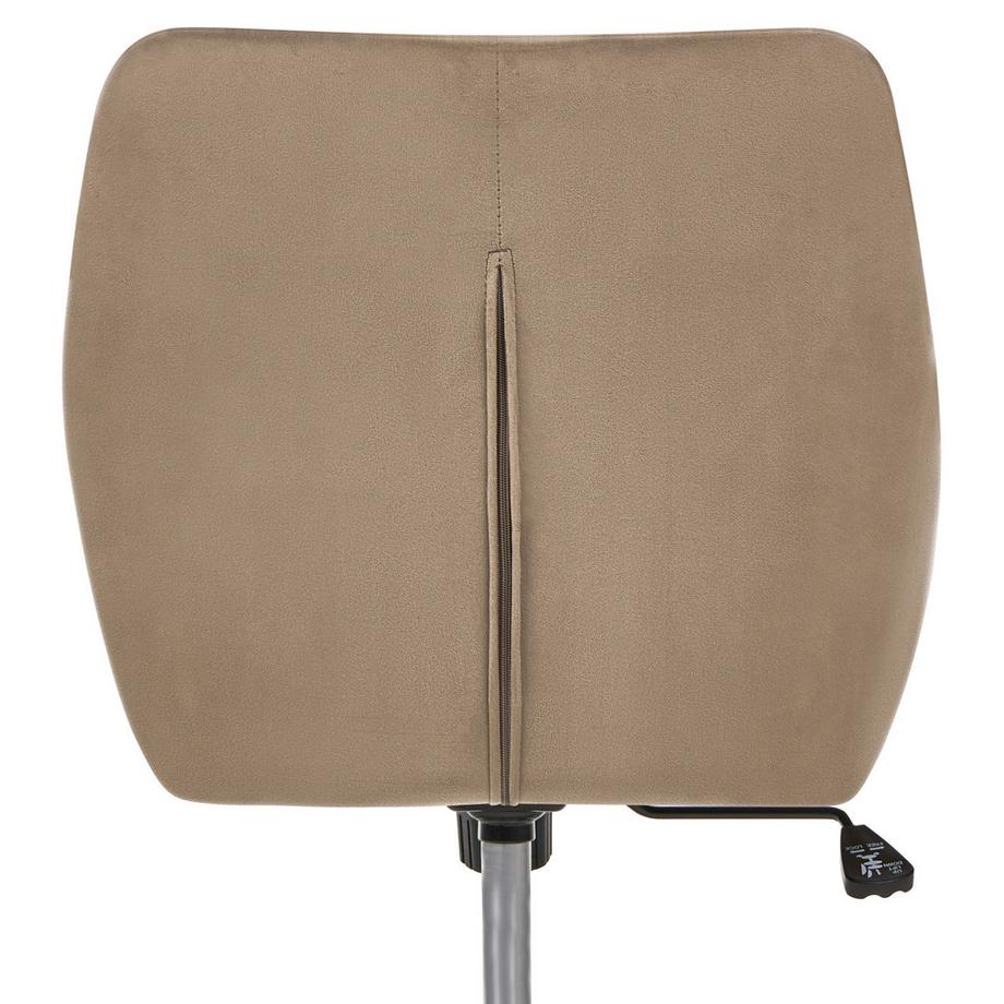 Beliani Chaise de bureau en Velours  PALMDALE  
