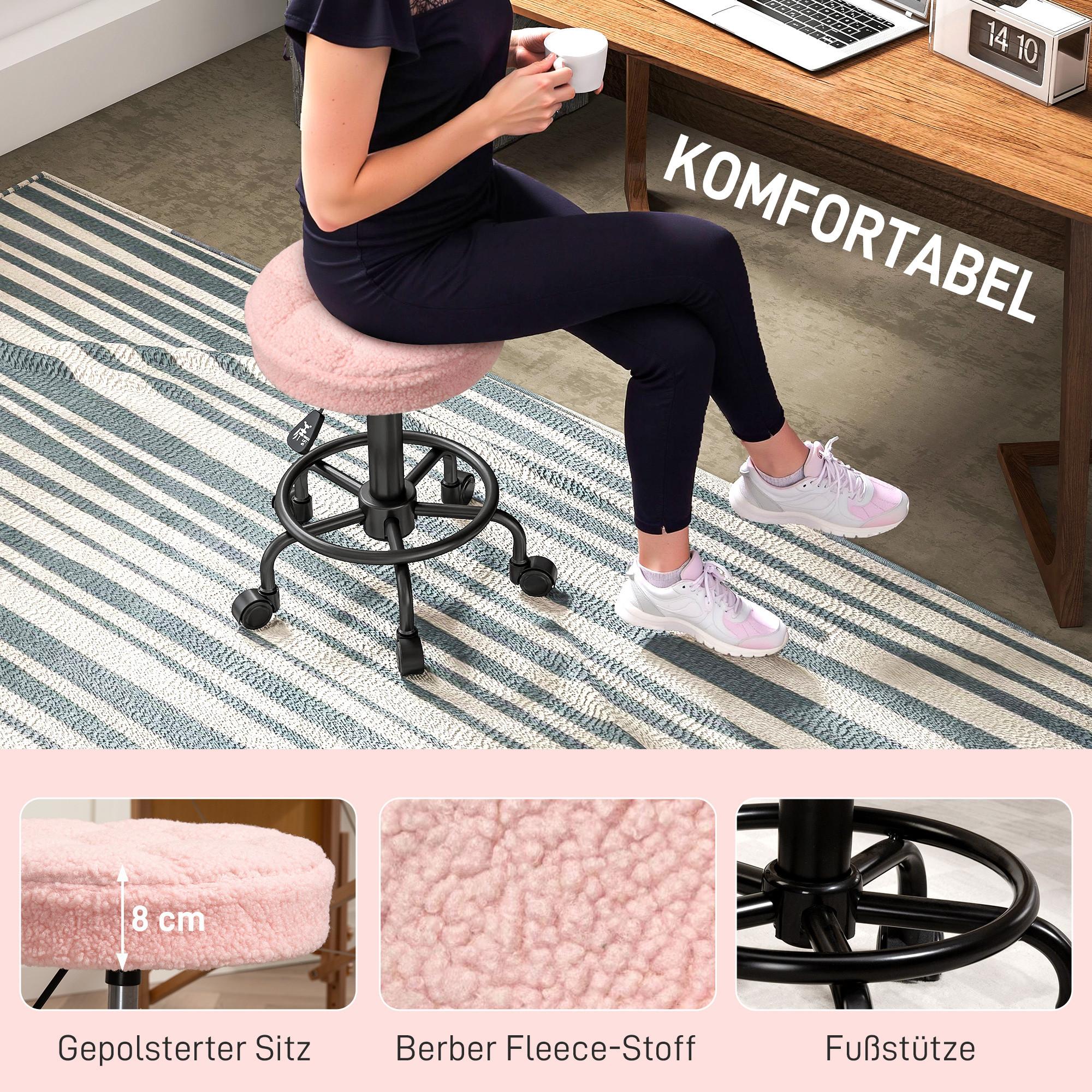 HOMCOM tabouret roulant  