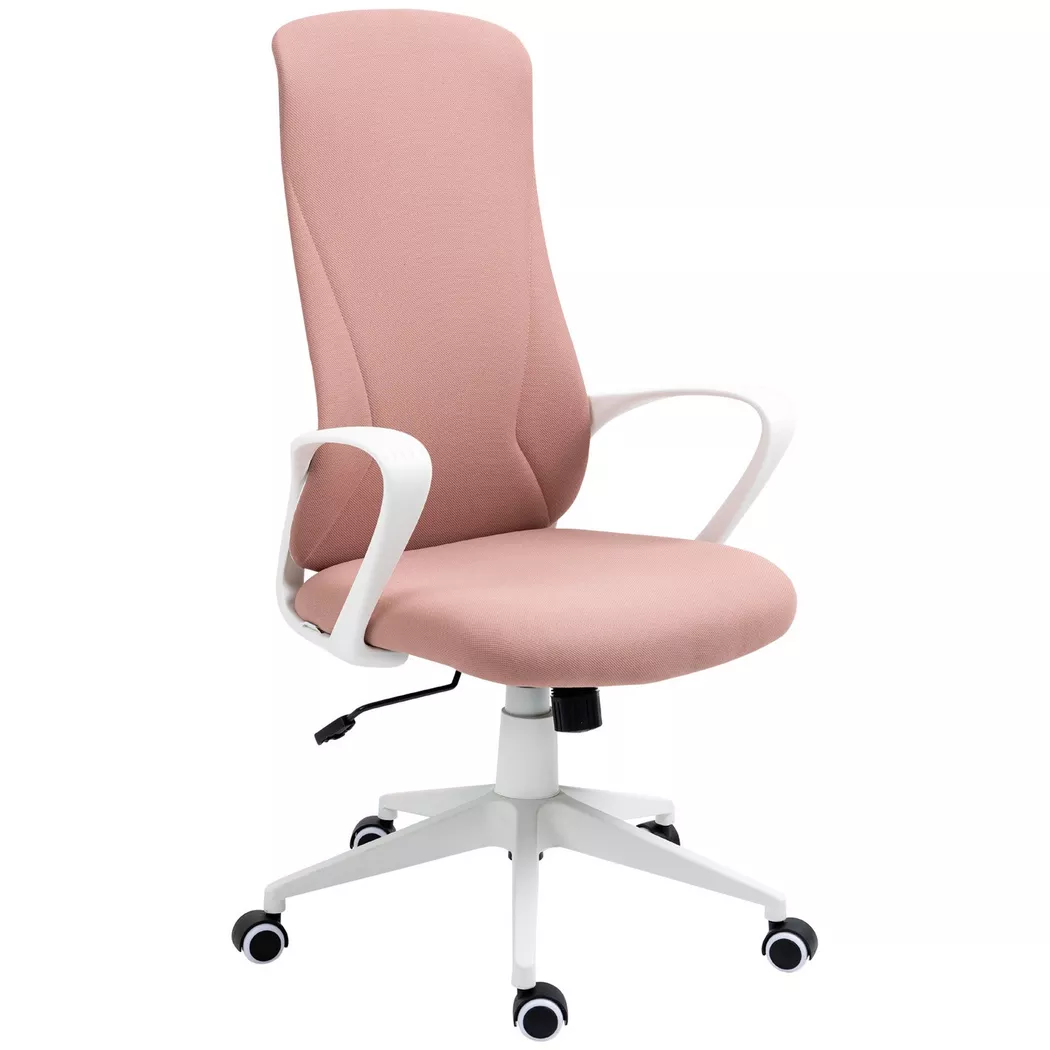 Northio – Bürostuhl Wippfunktion, Höhenverstellbarer Schreibtischstuhl, Ergonomischer Computerstuhl, Stretchstoff, Rosa, 1P Northio – Bürostuhl Wippfunktion, Höhenverstellbarer Schreibtischstuhl, Ergonomischer Computerstuhl, Stretchstoff, Rosa, 1P