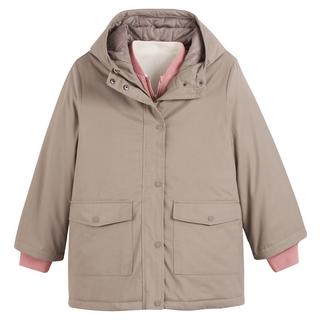 La Redoute Collections  4-in1-Winterjacke mit Kapuze 