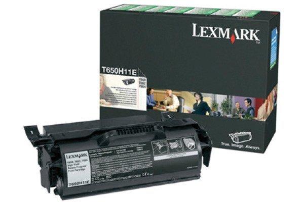 Lexmark  LEXMARK Toner-Modul HY return schwarz T650H11E T652/654 25'000 Seiten 