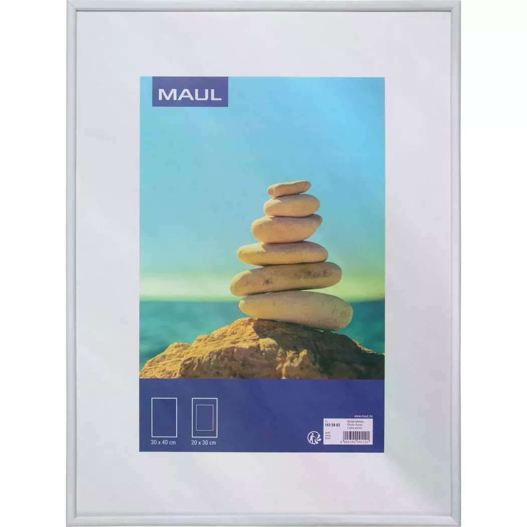 MAUL Bilderrahmen MAULart 30x40 weiß