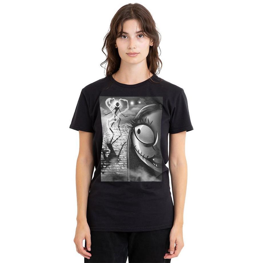 The Nightmare Before Christmas Bedrucktes T-Shirt  