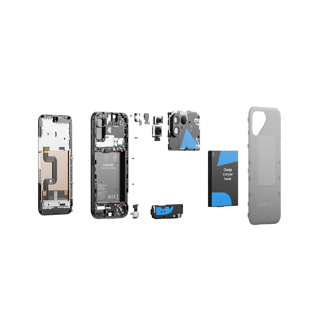 Fairphone  5 16,4 cm (6.46") Double SIM Android 13 5G USB Type-C 8 Go 256 Go 4200 mAh Transparent 