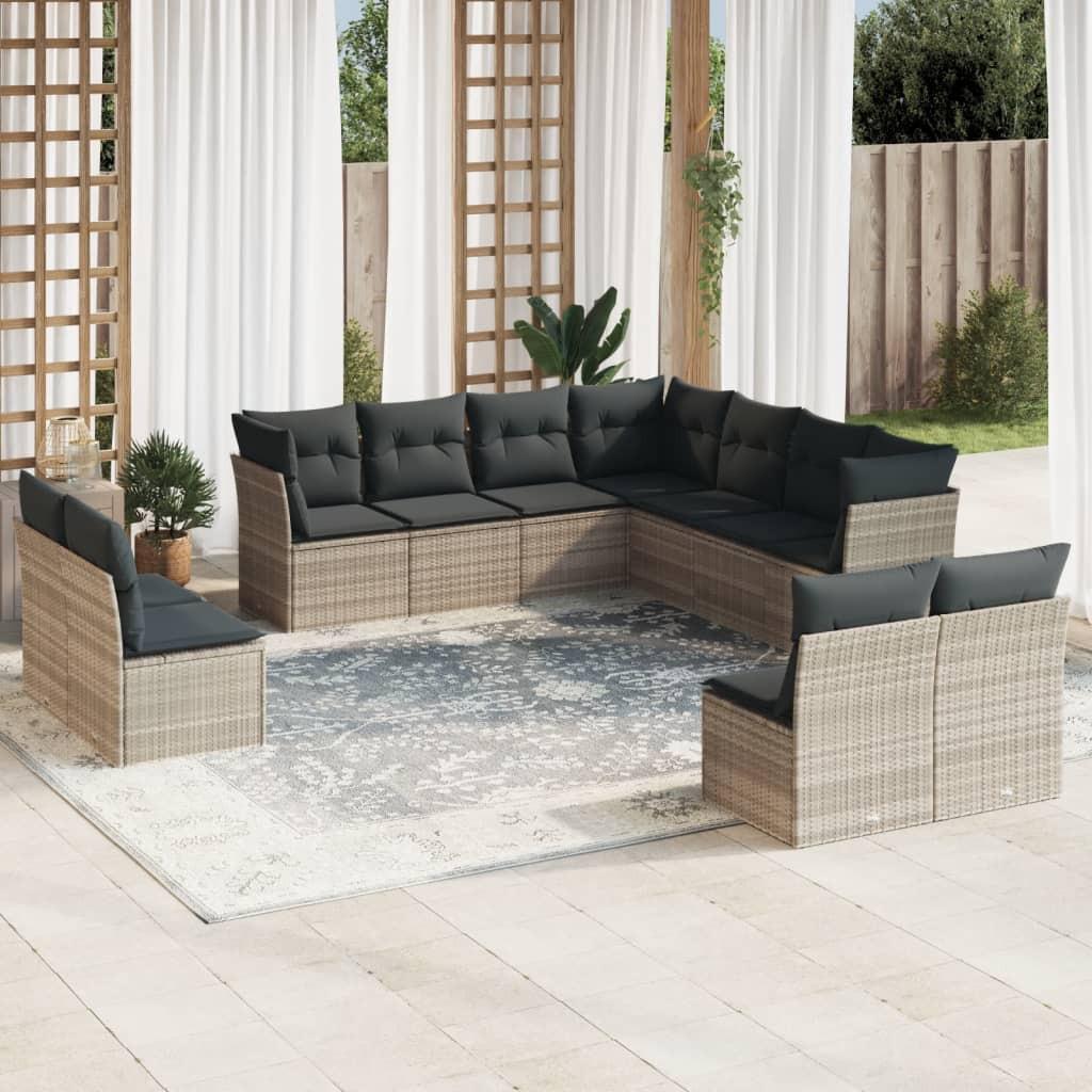 VidaXL Garten sofagarnitur poly-rattan  