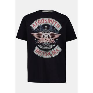 JP1880  T-shirt dedicata alla band Aerosmith con mezze maniche 