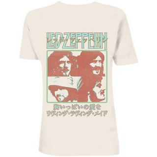 Led Zeppelin Led Zeppelin Japanisches Logo Grafik Print T-Shirt  