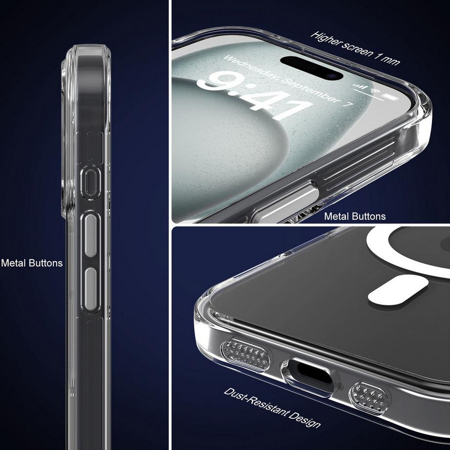 Cadorabo  iPhone 17 Custodia compatibile con MagSafe cover 