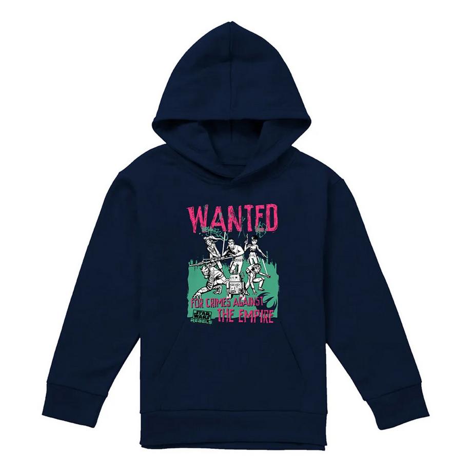 Wanted Rebels Felpa Con Cappuccio