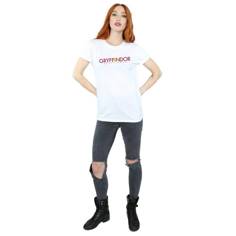 Harry Potter Gryffindor Bedrucktes Kurzarm T-Shirt  