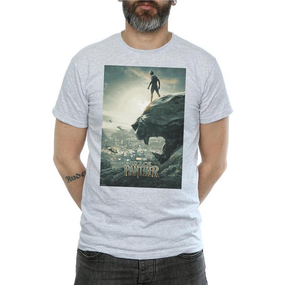 MARVEL Black Panther Filmposter T-Shirt  