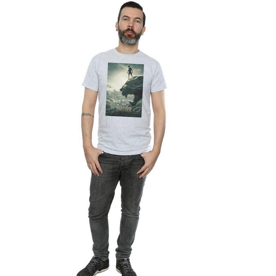 MARVEL Black Panther Filmposter T-Shirt  
