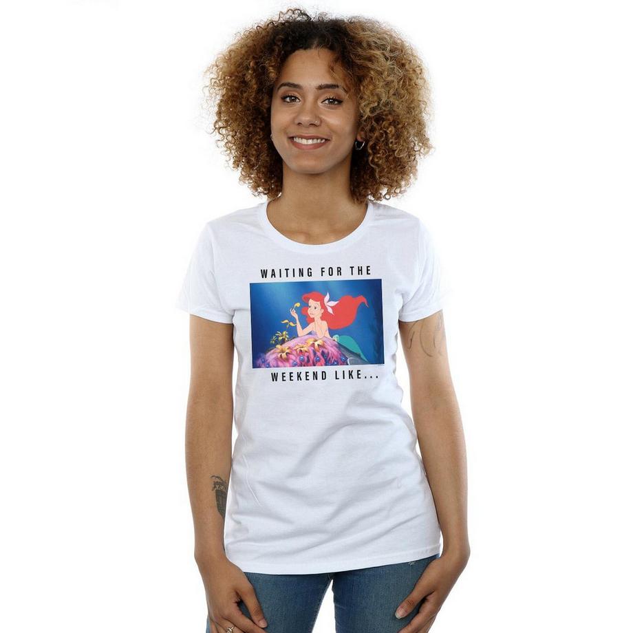 Disney PRINCESS Waiting For The Weekend T-Shirt  
