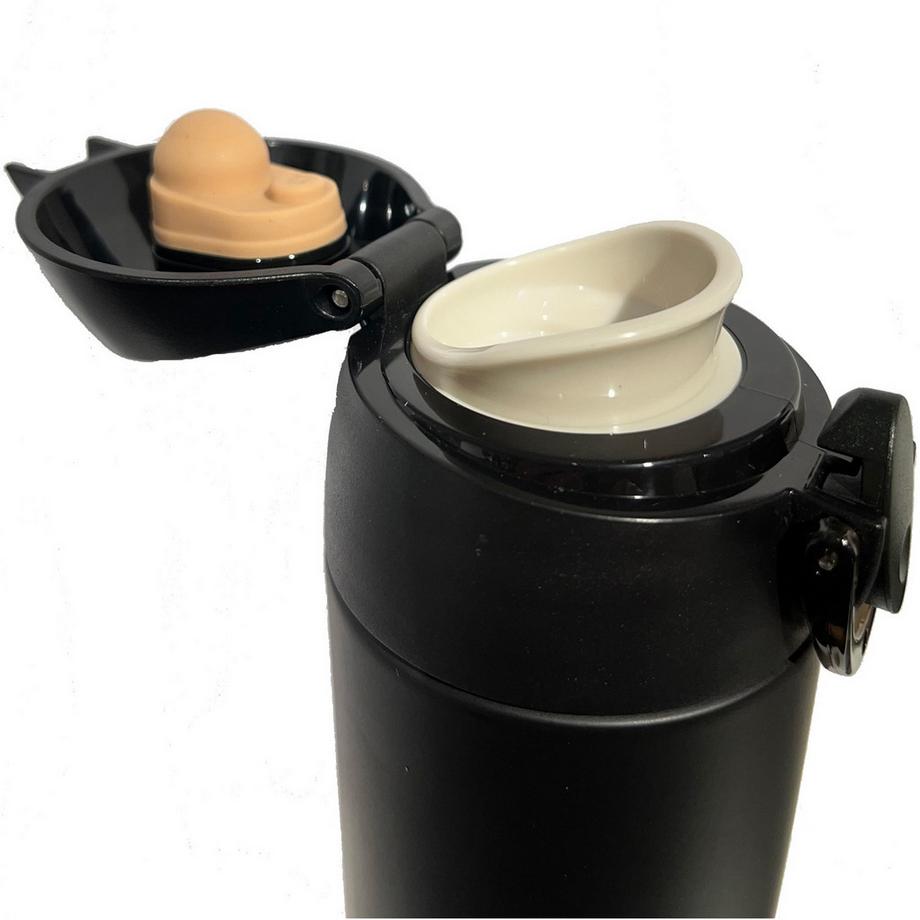 Vildmark Stahl-Thermosbecher 0,5L mattschwarz  