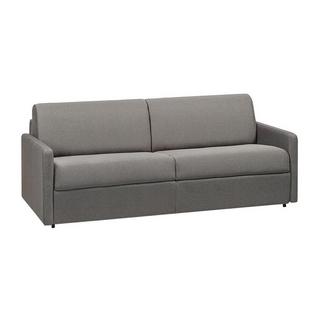 Vente-unique Schlafsofa 4Sitzer Stoff Liegefläche Matratzen CALIFE  