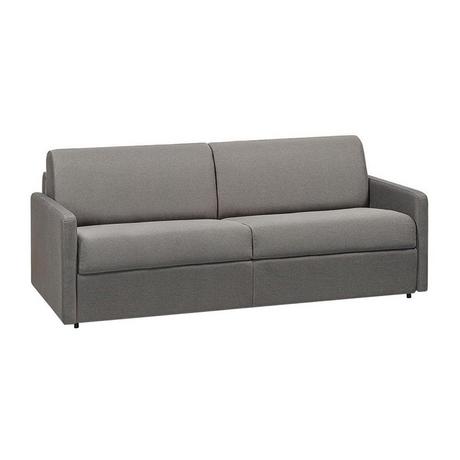 Vente-unique Schlafsofa 4Sitzer Stoff Liegefläche Matratzen CALIFE  