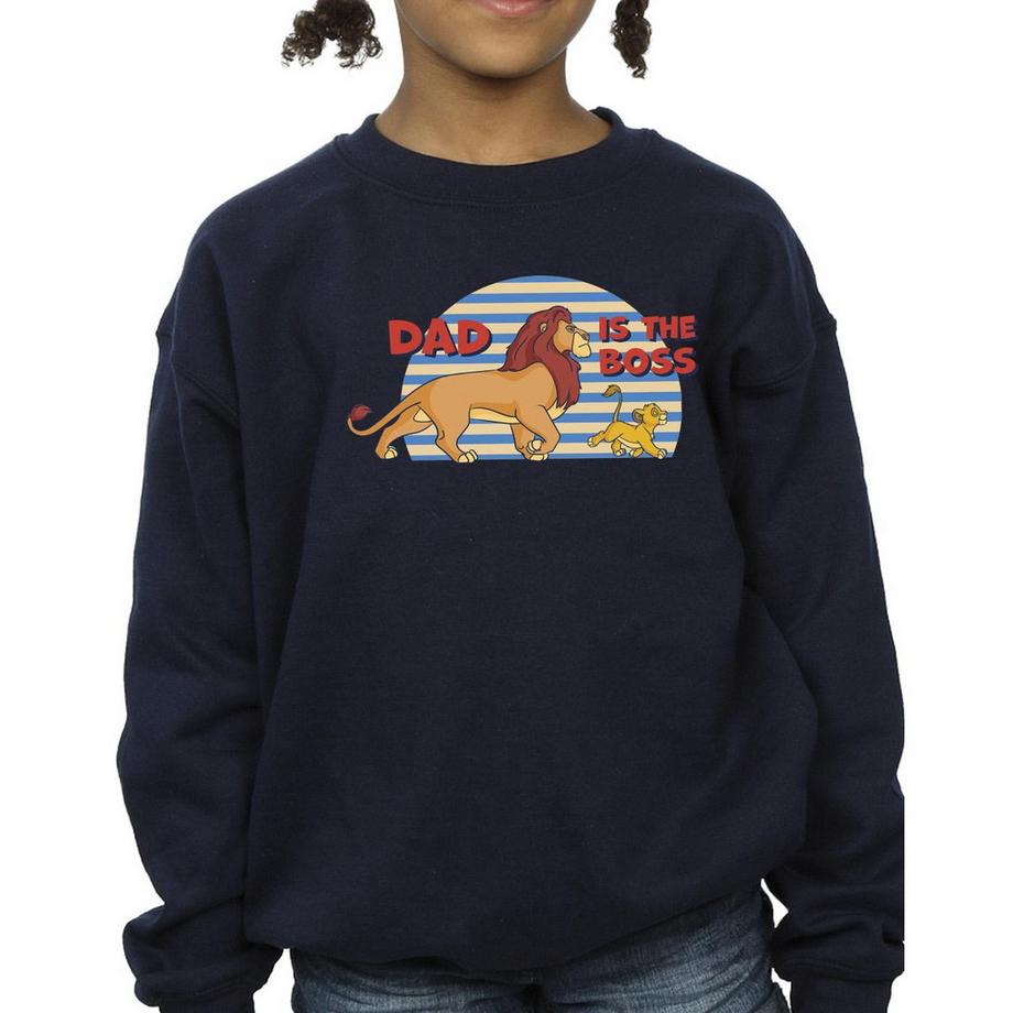 Disney  The Lion King Dad Boss Sweatshirt 