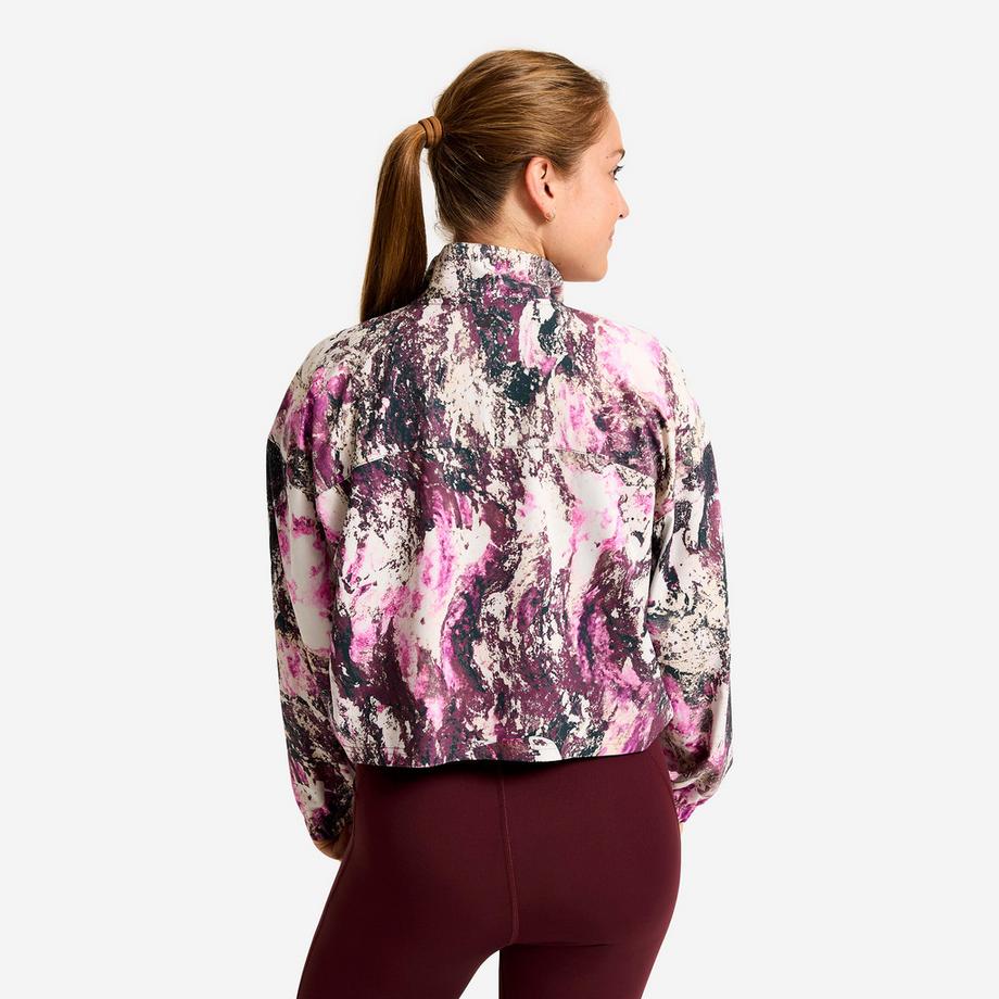 DOMYOS  Atmungsaktive Sportjacke , bunt 