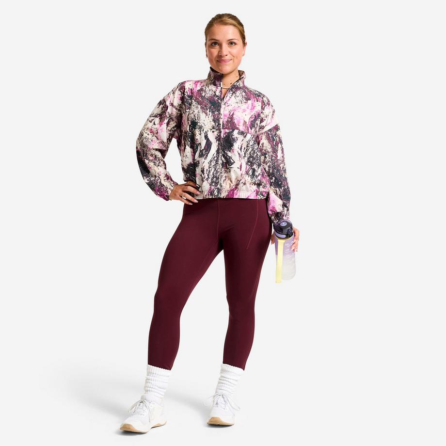 DOMYOS  Atmungsaktive Sportjacke , bunt 
