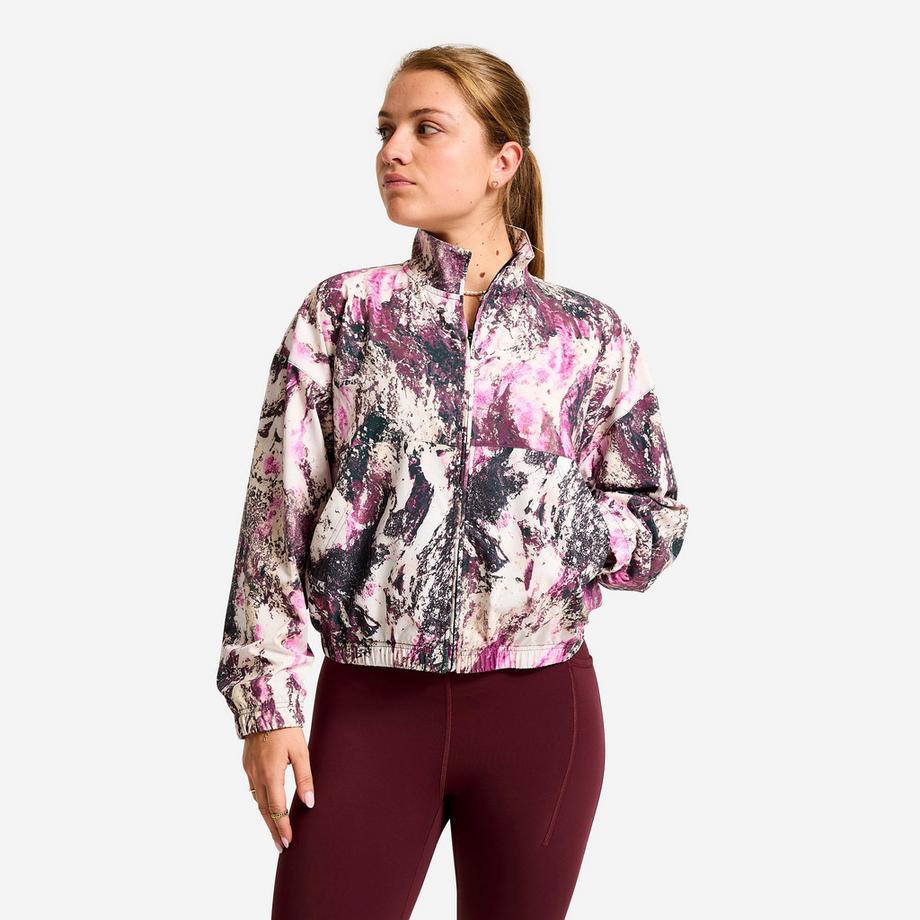 Atmungsaktive Sportjacke , bunt