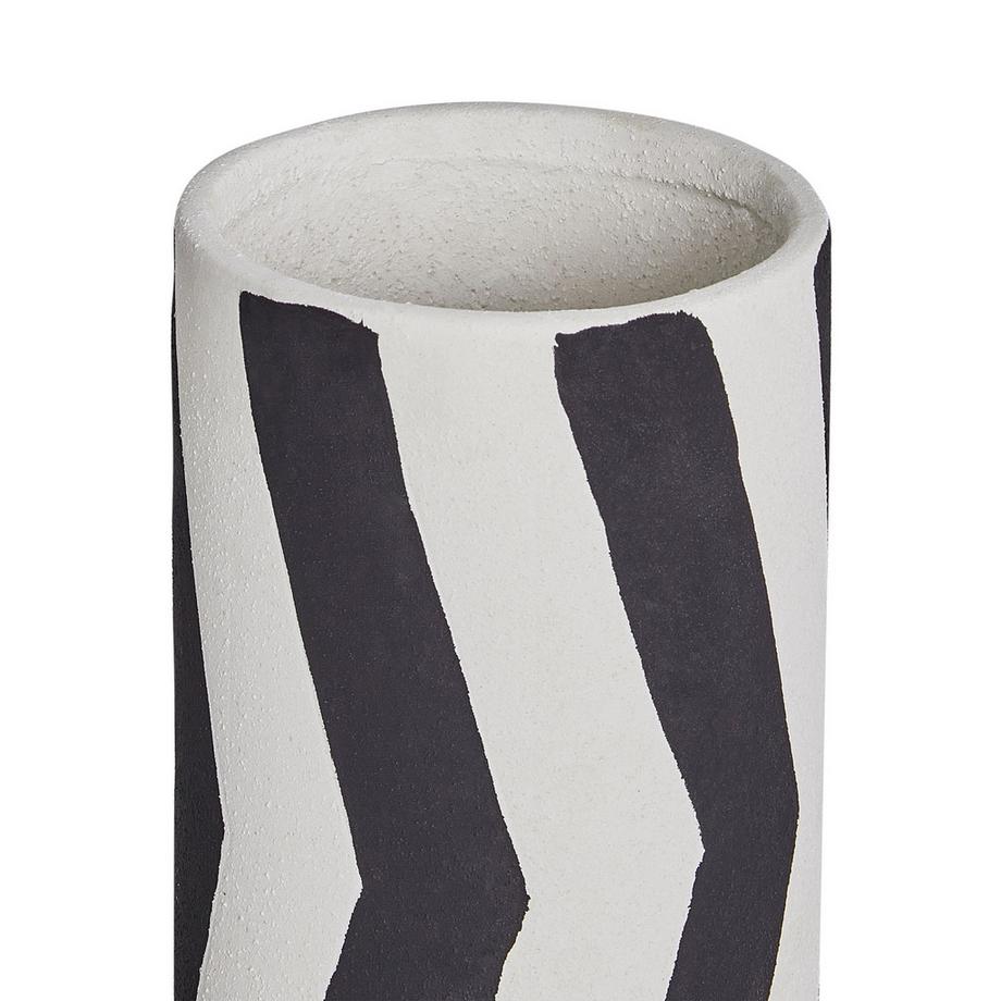 Beliani Vase à fleurs en Grès Moderne GOBY  