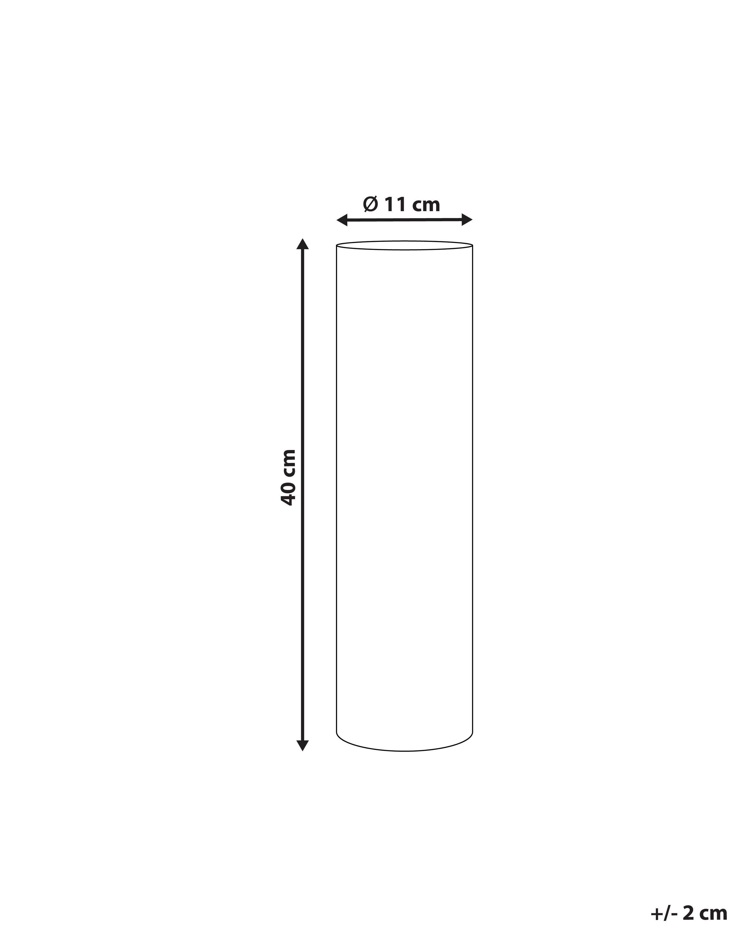 Beliani Vase à fleurs en Grès Moderne GOBY  