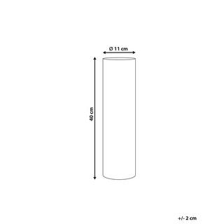Beliani Vase à fleurs en Grès Moderne GOBY  