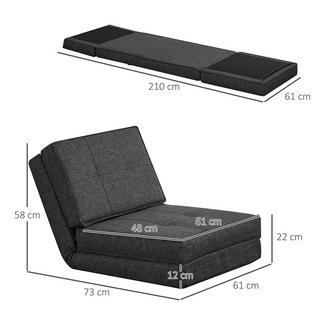 HOMCOM Bodensofa  