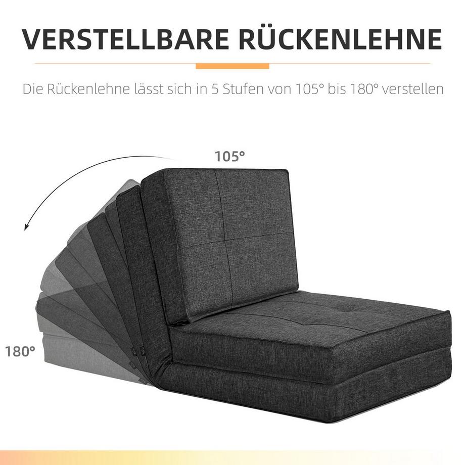 HOMCOM Bodensofa  
