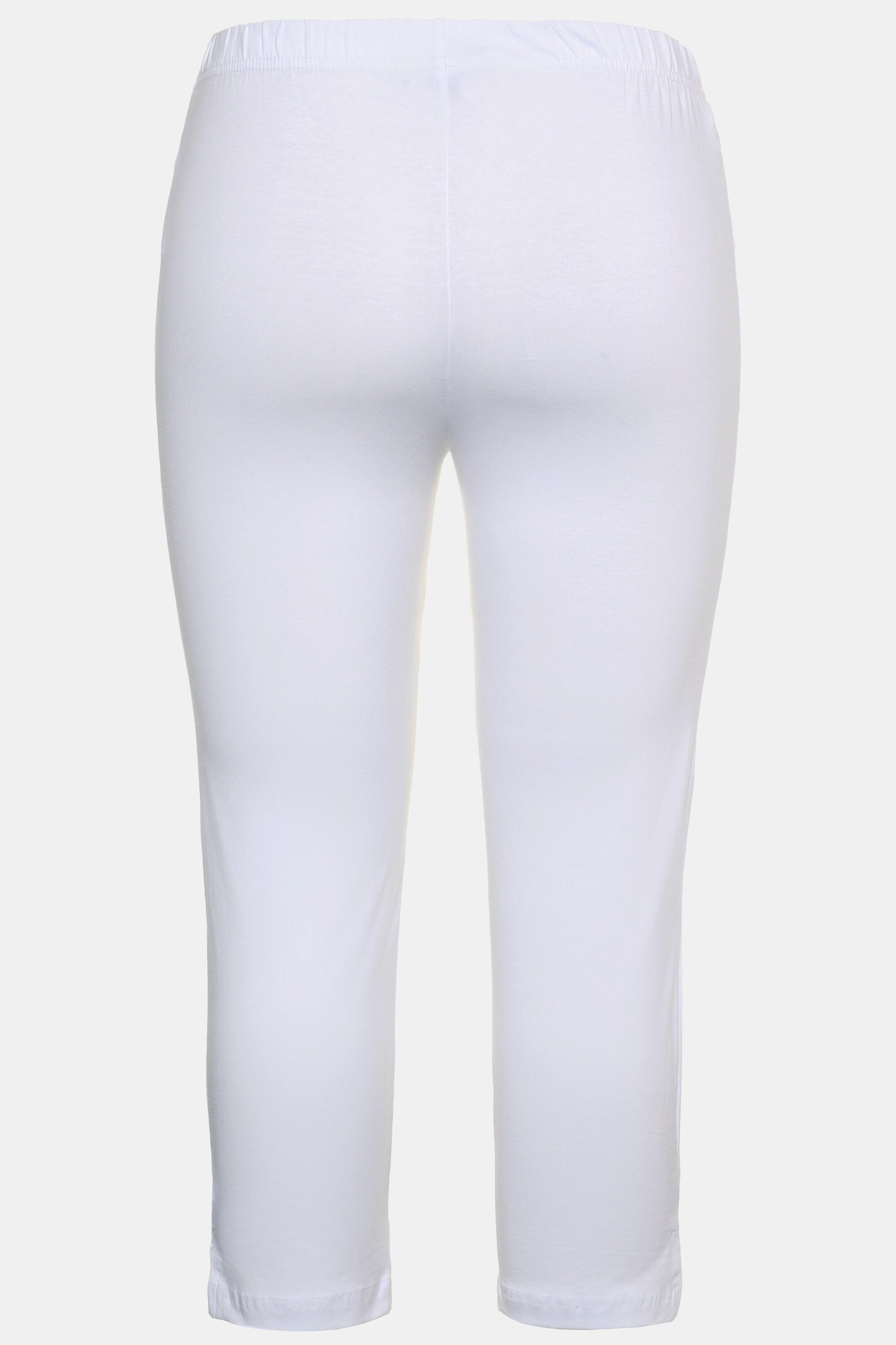 Ulla Popken Pantaloni Capri Lunghezza 7/8 Vita Elastica  
