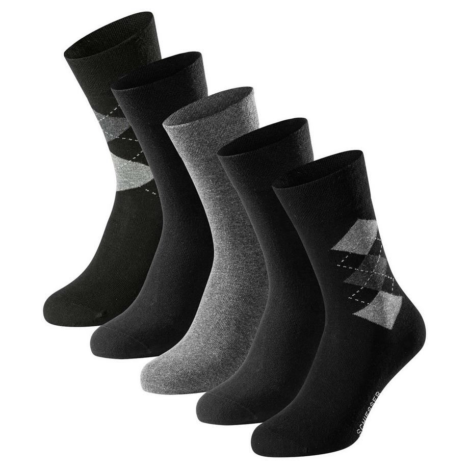 Chaussettes  Pack de 5 Confortable à porter-Bluebird
