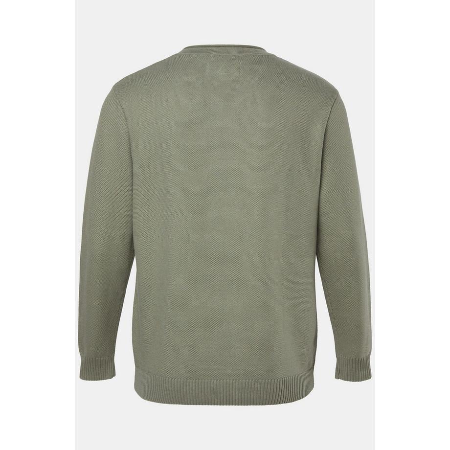 JP1880 Maglione Maglia Lavorata Materiali Riciclati  