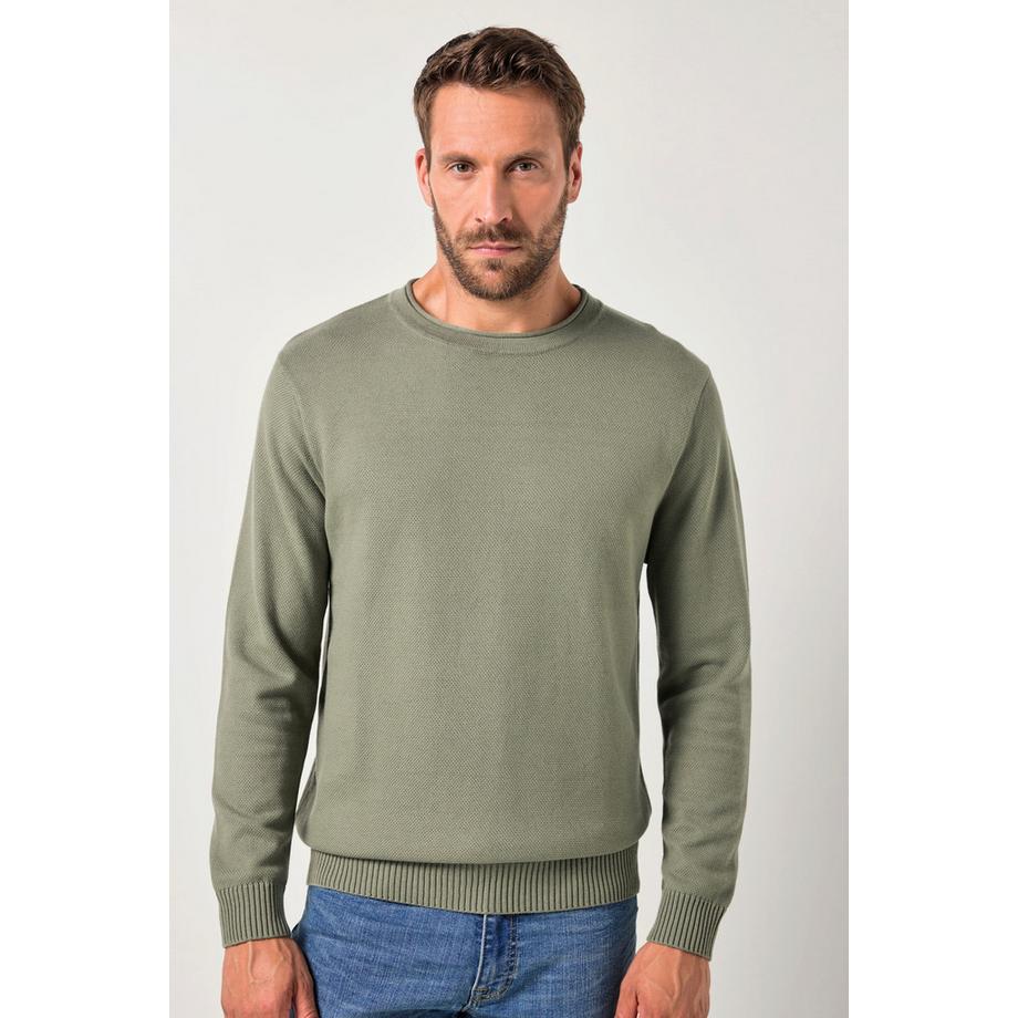 JP1880 Maglione Maglia Lavorata Materiali Riciclati  