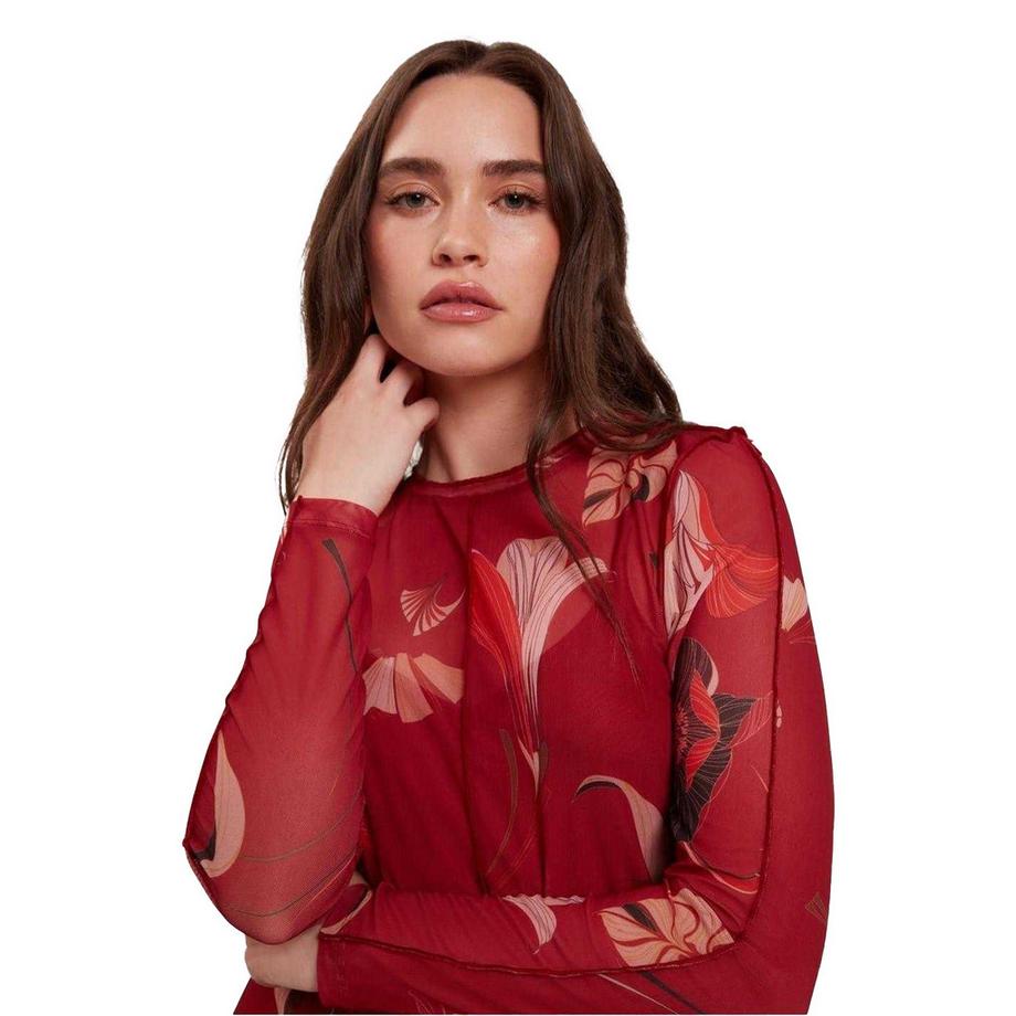 TED BAKER  Robe Courte Manches Longues 