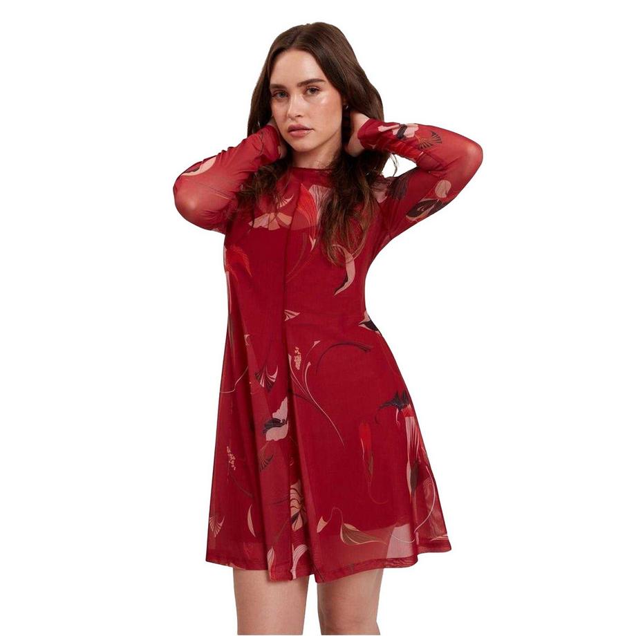 TED BAKER  Robe Courte Manches Longues 