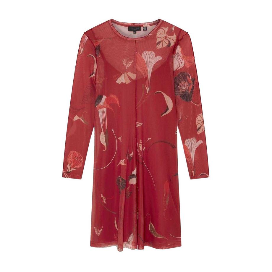 Robe Courte Manches Longues