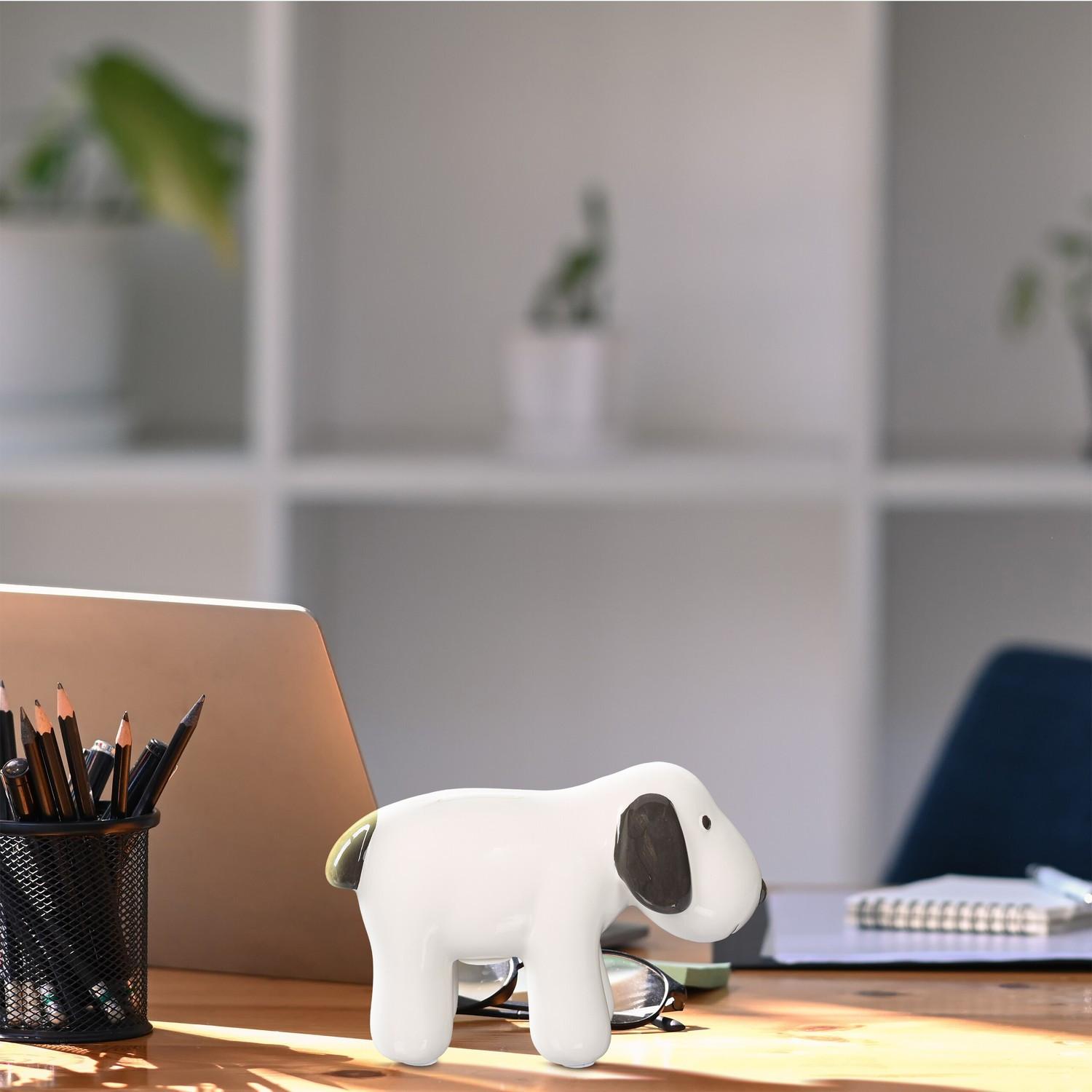 Northio Sparschwein aus Keramik Hund  