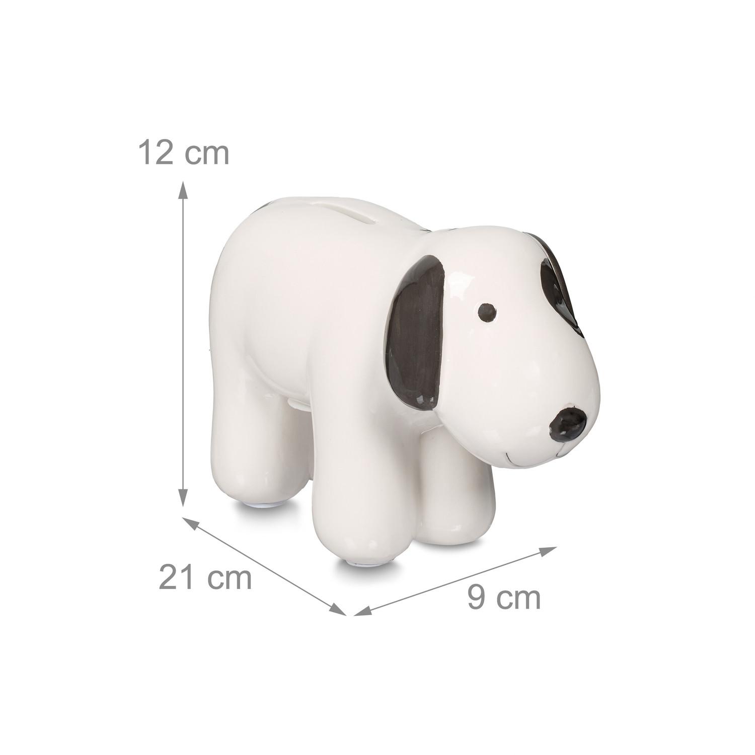 Northio Sparschwein aus Keramik Hund  