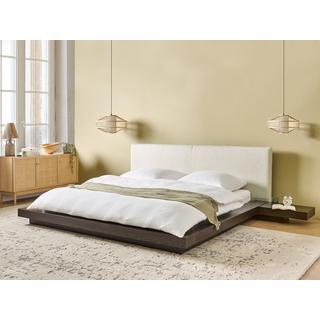 Beliani Bett mit Lattenrost aus MDF-Platte Modern ZEN  