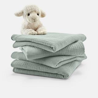 La Redoute Intérieurs  4er-Pack Maxi-Mullwindeln Kumla aus Baumwollmusselin 