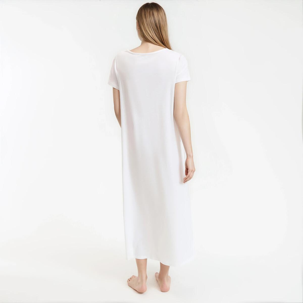 La Redoute Collections Camicia da Notte con Pizzo  