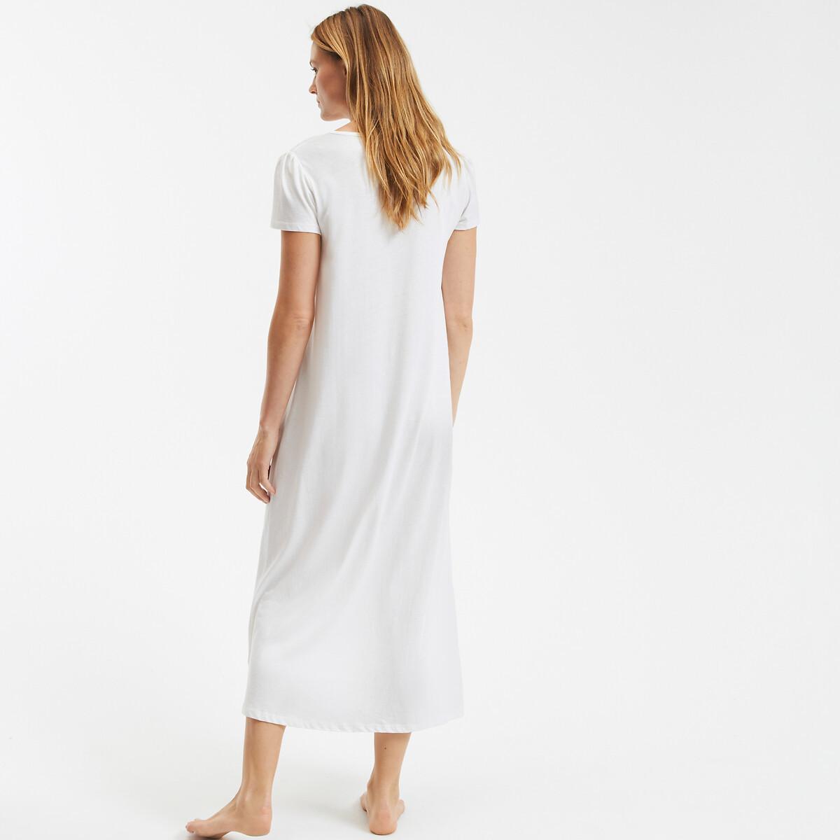 La Redoute Collections Camicia da Notte con Pizzo  