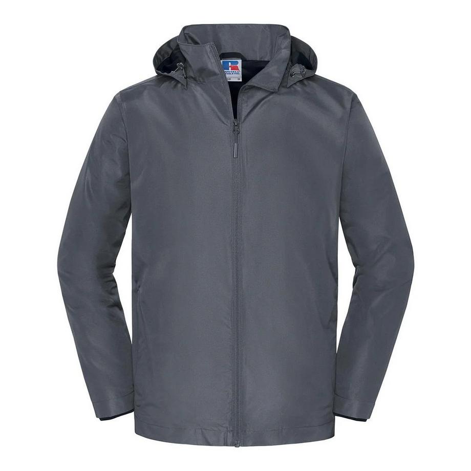 Veste Unie À Capuche Ajustable Et Amovible Essential