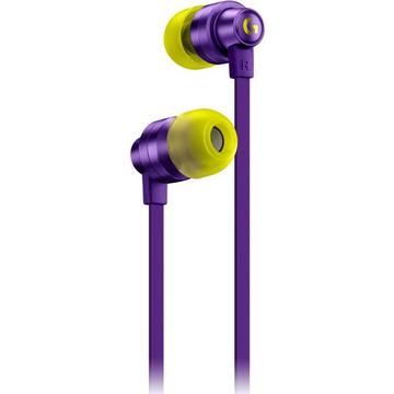 G G333 Gaming Earphones Casque Avec fil Ecouteurs Jouer USB Type-C Violet