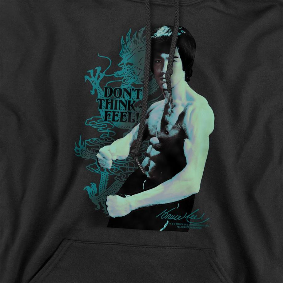 Bruce Lee Bruce Lee Feel Sweat à Capuche  