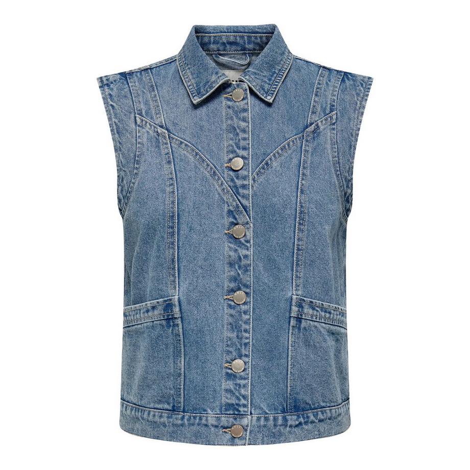 giacca di jeans da waistcoat