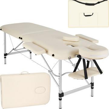 Table de massage Pliante 2 Zones Aluminium Portable + Housse